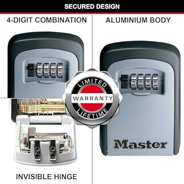 MASTER LOCK - Key Safe Wall Mounted for Home Office Industries Vehicles - Image 3